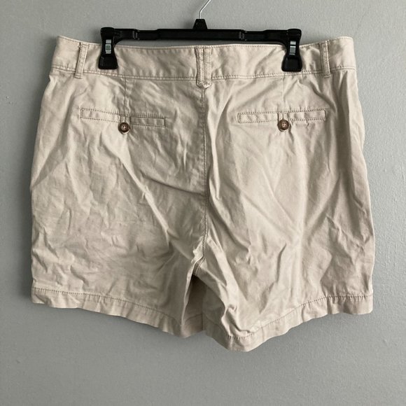 Dockers Women’s Cream Short Outdoors Size 14 Cotton - Picture 3 of 5